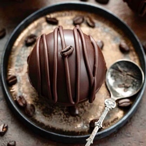 Coffee Bombs - Large Gourmet Ghirardelli Mocha Coffee Bombs with Rich & Creamy Chocolate Ganache - BEST tasting coffee bombs on ETSY!