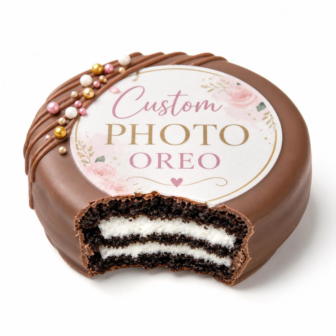 Custom Photo Chocolate Covered Oreos, Personalized Cookies, Logo Oreos ...