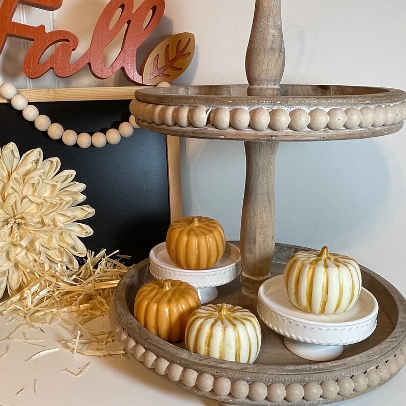 Pumpkin Spice Cocoa Bomb Pumpkins - Gorgeous Hand Painted Ghirardelli Hot Chocolate Bombs w/ Rich & Creamy Chocolate Ganache - BEST on ETSY! image 6