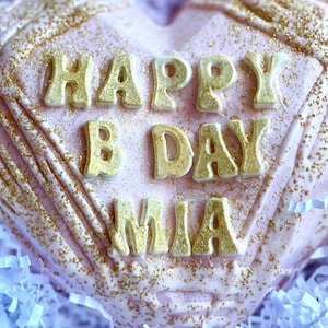 Birthday Breakable Ghirardelli Chocolate Heart with Candy & Hammer
