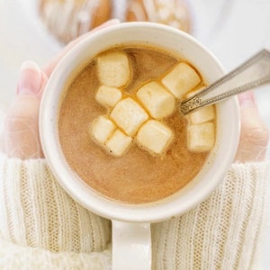 Pumpkin Spice Cocoa Bomb Pumpkins - Gorgeous Hand Painted Ghirardelli Hot Chocolate Bombs w/ Rich & Creamy Chocolate Ganache - BEST on ETSY! image 5