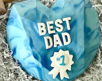 Fathers Day Breakable Chocolate heart ~ HUGE gourmet Ghirardelli  heart overflowing with your choice of Candy. Bestseller for Father’s Day!!