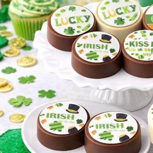 Oreos cubiertas de chocolate Ghirardelli del Día de San Patricio imagen 3