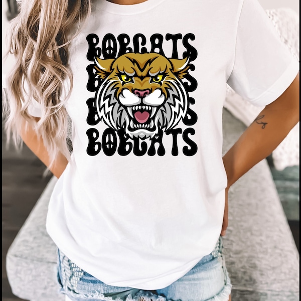 Bobcats Digital Design| Bobcats Shirt | School Designs | Bobcats SVG, Popular, Trendy | Sublimation | Digital Download