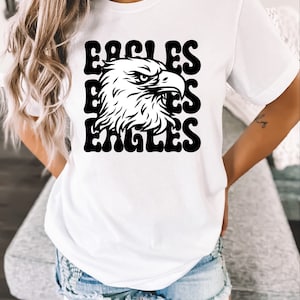 Eagles Digital Design| Eagles Shirt | School Designs | Eagles SVG, Popular, Trendy | Sublimation | Digital Download