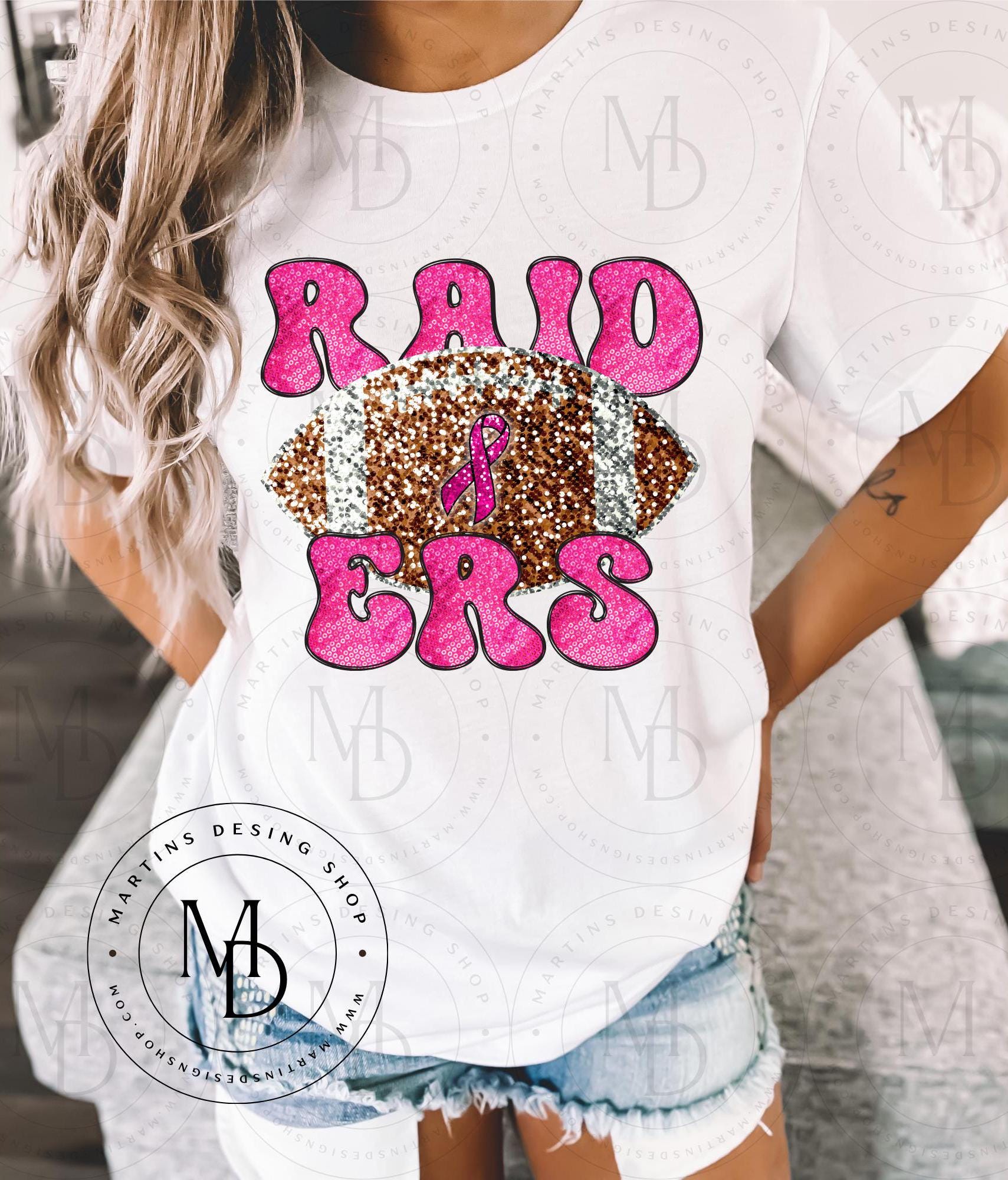 Pink oakland raiders shirt hot sale