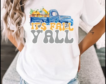 It's Fall Y'all PNG | Fall PNG | Western designs | Sublimation Design | Digital Download | Fall Shirt Designs | Autumn PNG | Pumpkin Design