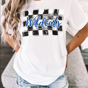 Conception numérique Wildcats| Chemise Wildcats | Modèles d'école | Wildcats SVG, populaire, tendance | Sublimation | Téléchargement numérique