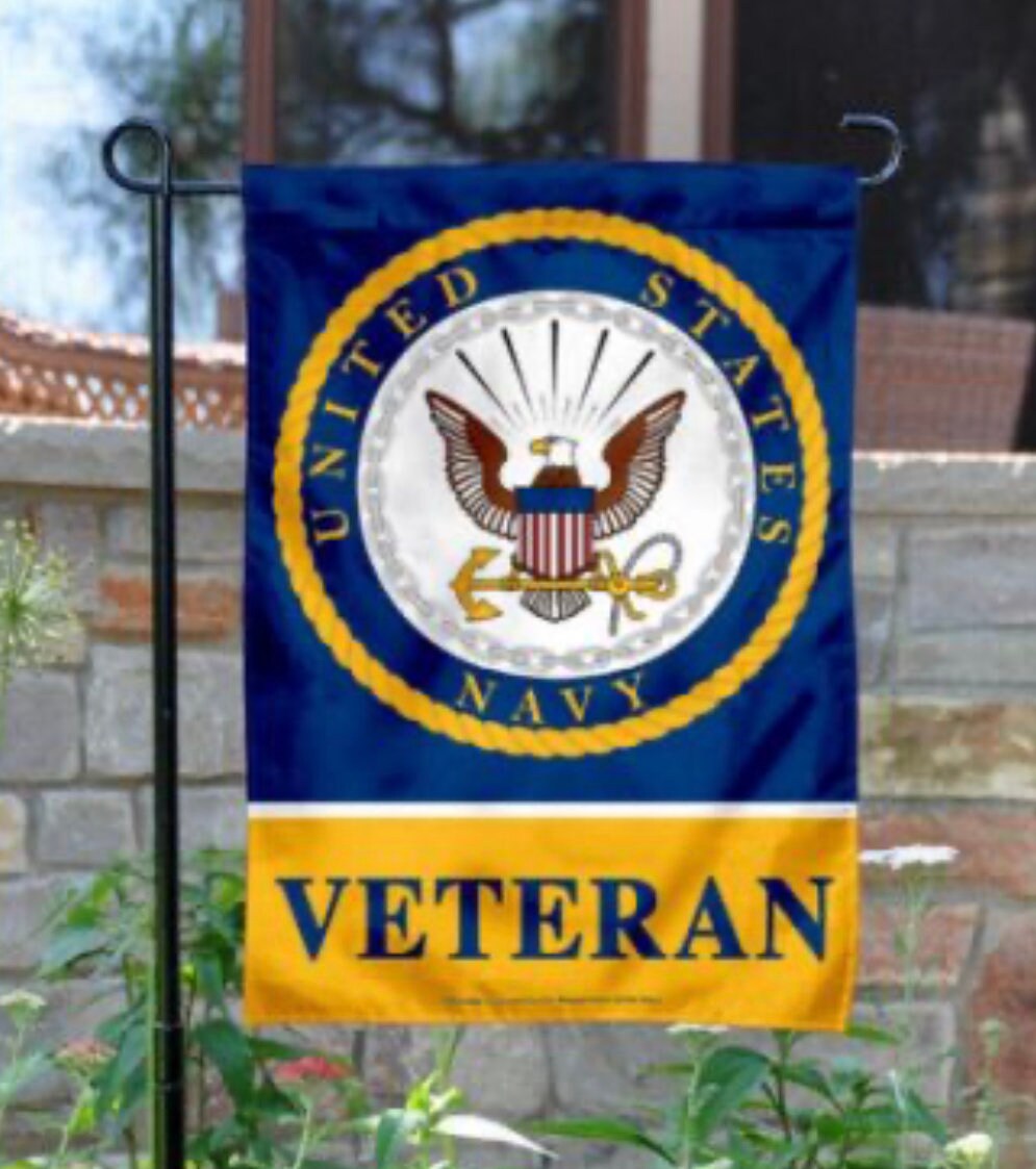 US NAVY garden flag Etsy