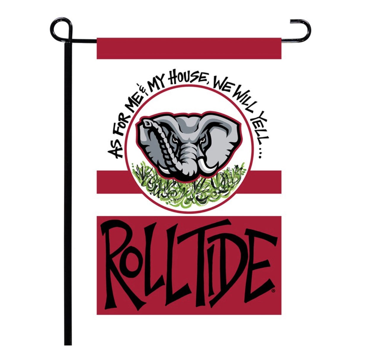 Alabama crimson tide garden flag | Etsy