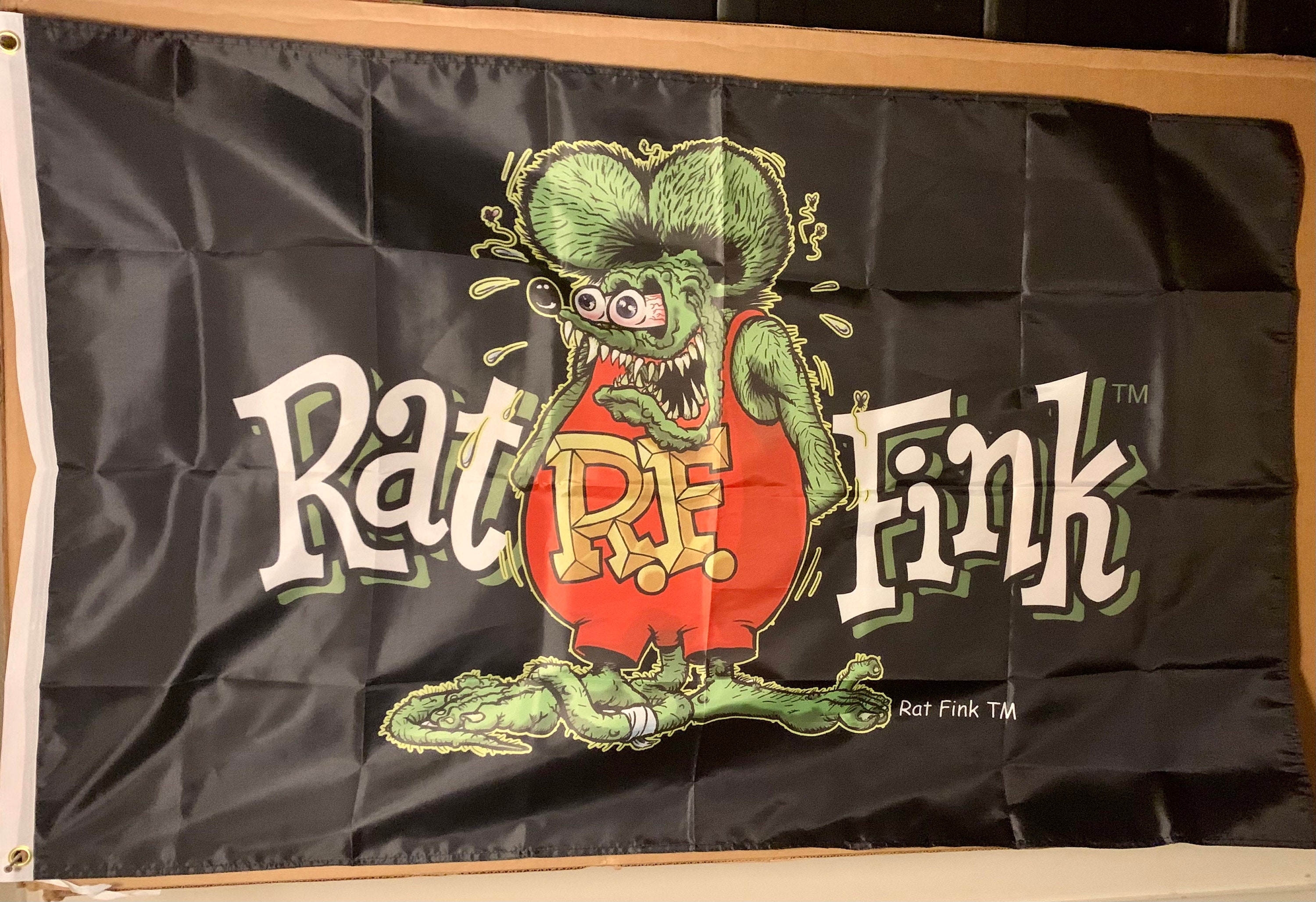 Rat fink hot rod banner Etsy