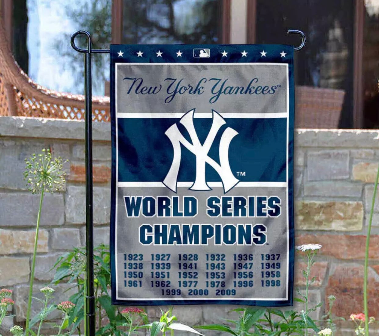 New York Yankees World Series garden flag Etsy