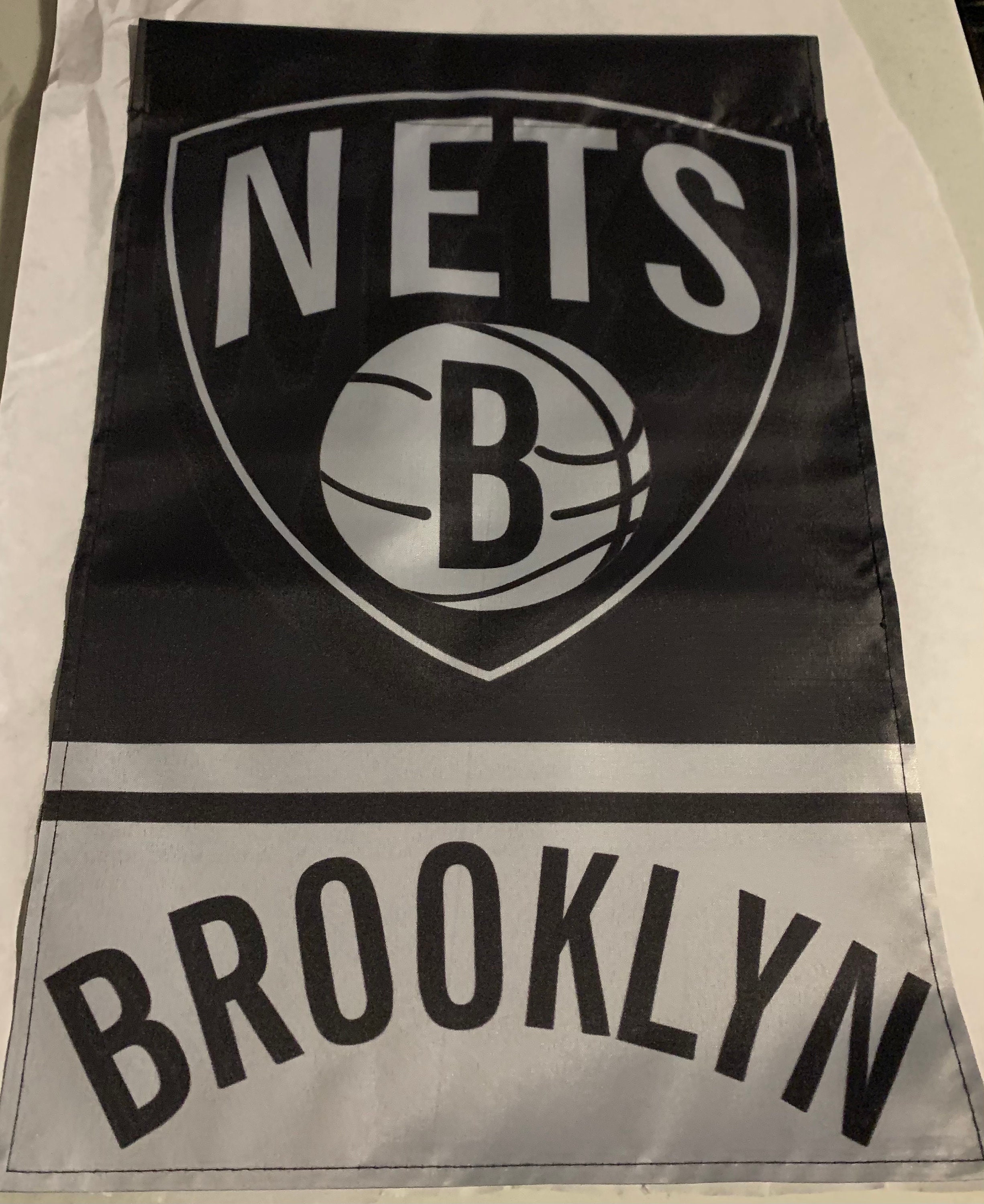 Brooklyn nets garden flag | Etsy