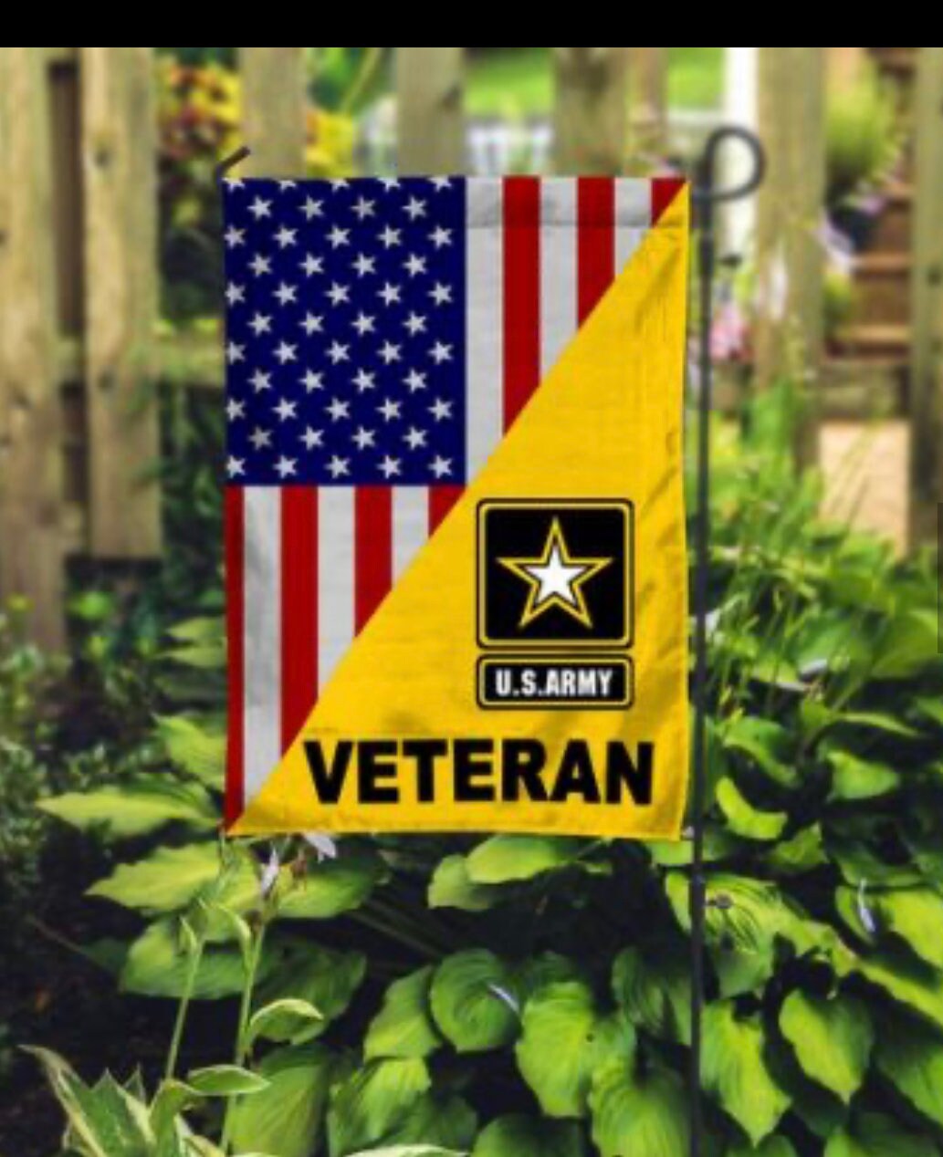 US ARMY VETERAN garden flag Etsy