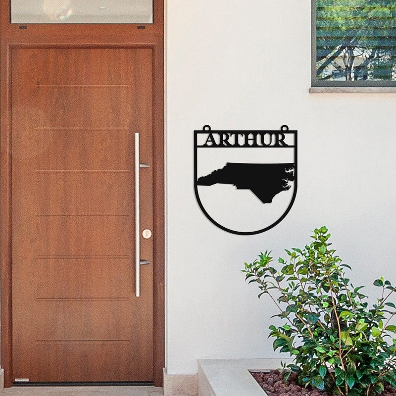 Nc Metal Home Sign - Etsy