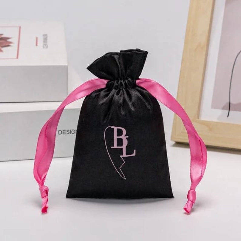 ECO friendly reusable small cotton gift packaging bag jewelry pouch organic cotton bags image 2