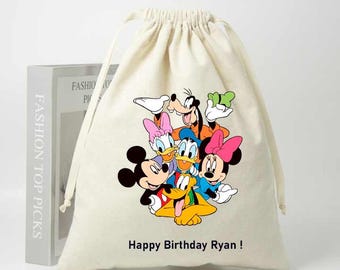 Mickey and Minnie Party Favor Bags - Birthday Celebration Gift Essentials