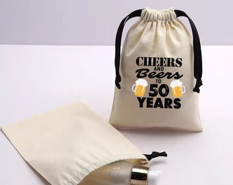 Set od 10 /20-50  50  birthday hangover kit,50th birthday for women,Personalized Party Bags,Fabulous 50 Birthday Party Favor,50th Birthday