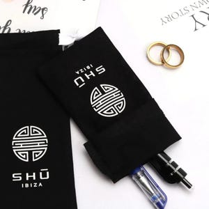 Made in the USA 3x4 inch Natural Cotton Muslin Drawstring Bags image 8