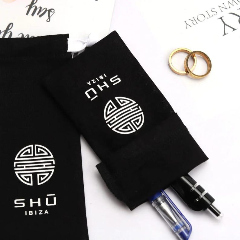 Made in the USA 3x4 inch Natural Cotton Muslin Drawstring Bags image 8