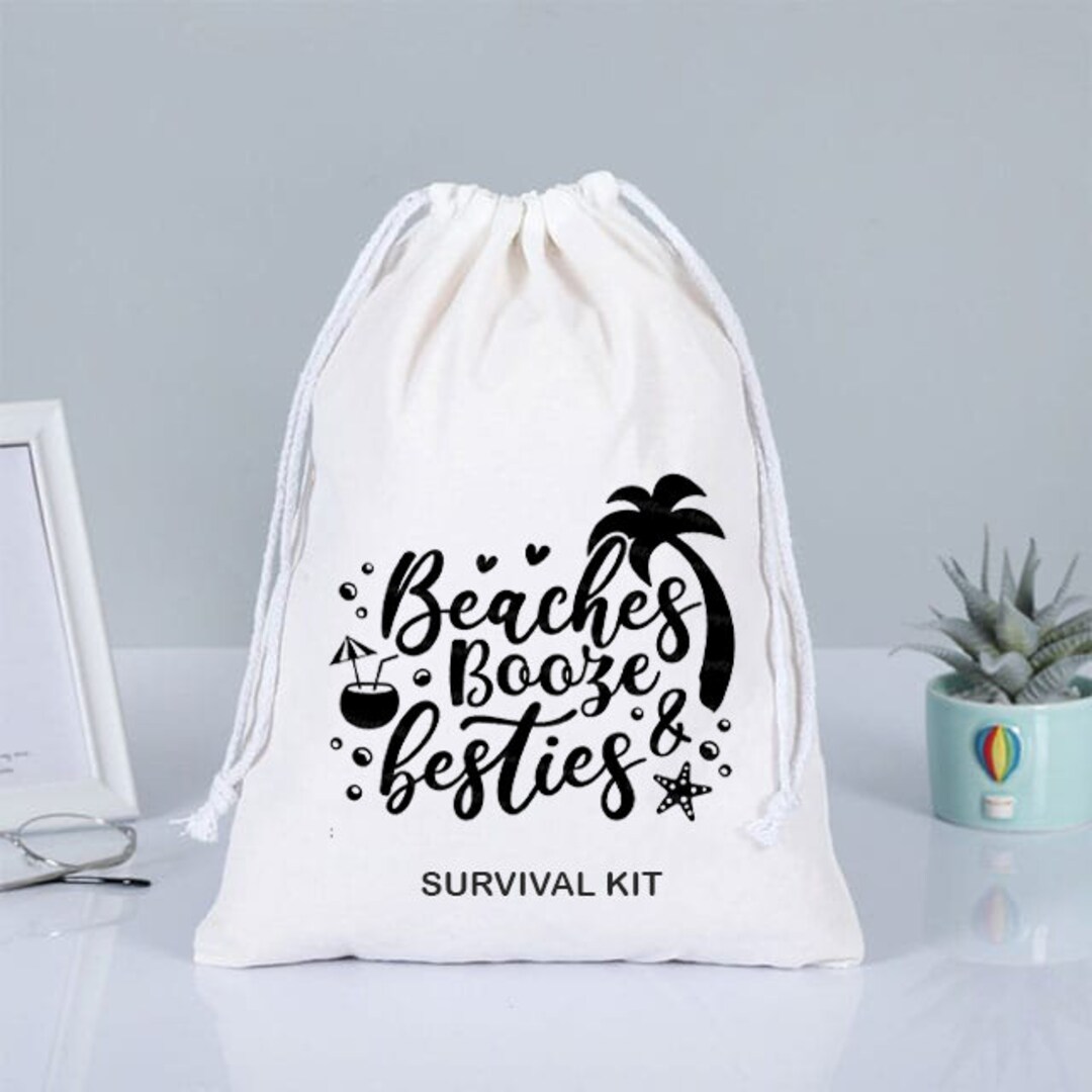 20/30/50 Beaches Boosts and Besties,beaches Bags Wedding Bags Beaches