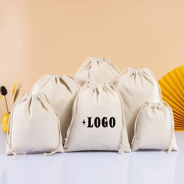 Cloth Bag Cotton Packaging Bags Cotton Canvas 100% Organic Cotton