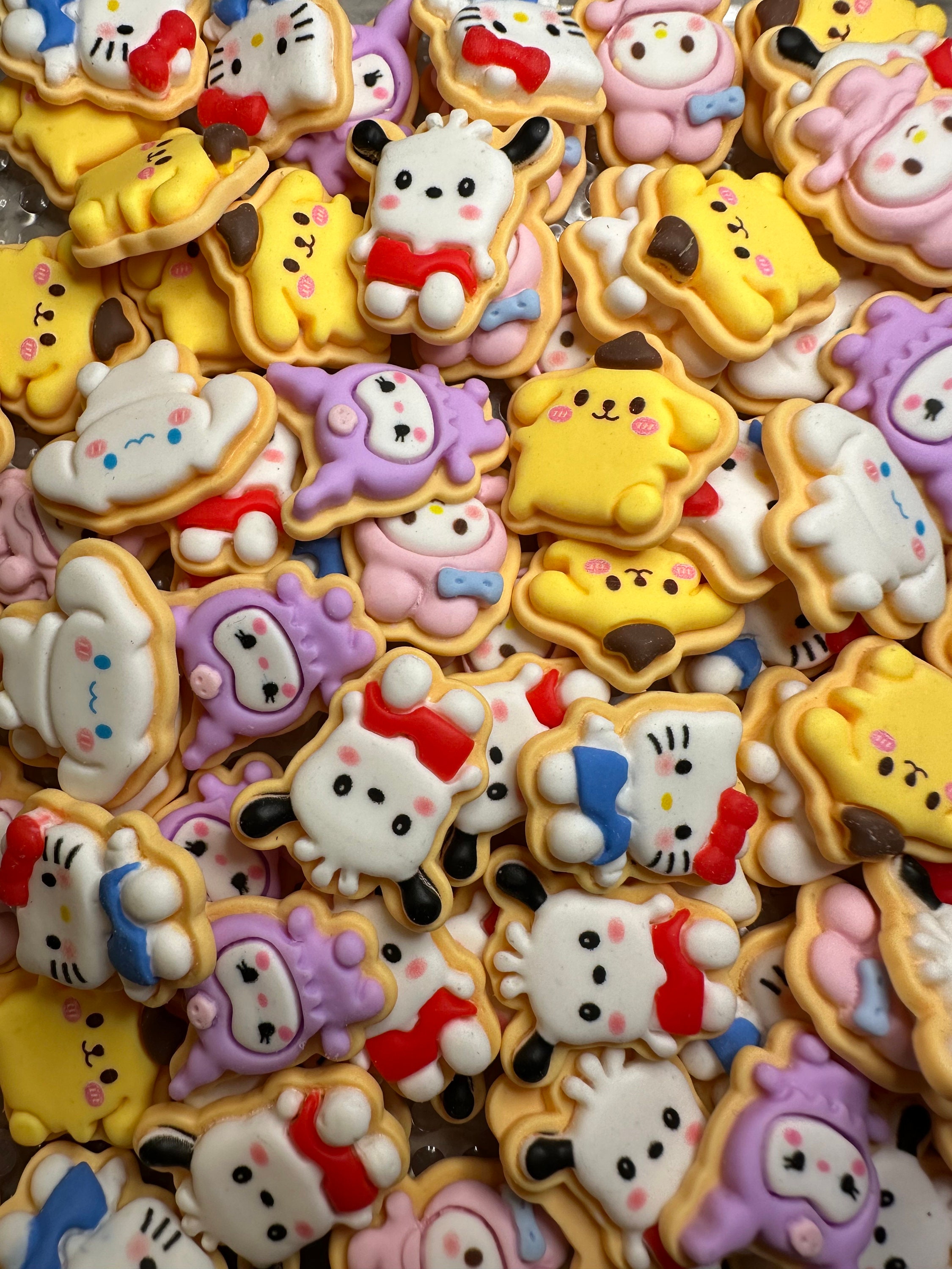 Sanrio Cookie Charms/cabochons | DIY Kawaii Charms , Hello Kitty
