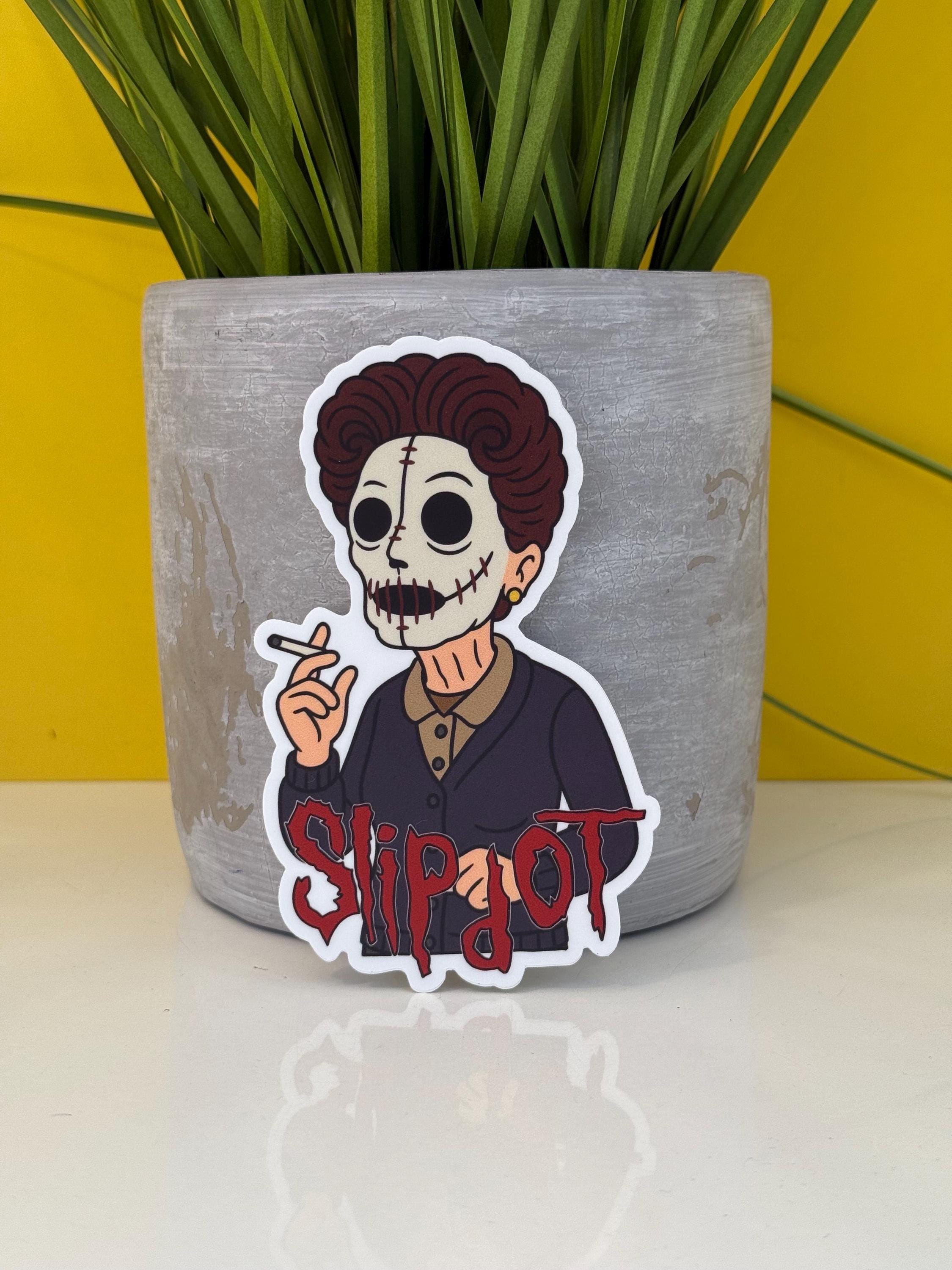 Slipdot Vinly Sticker / Slipknot Pun / Dot Cotton - Etsy