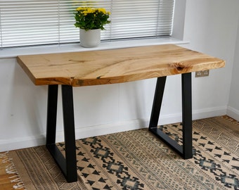 Sweet Chestnut Live Edge Desk