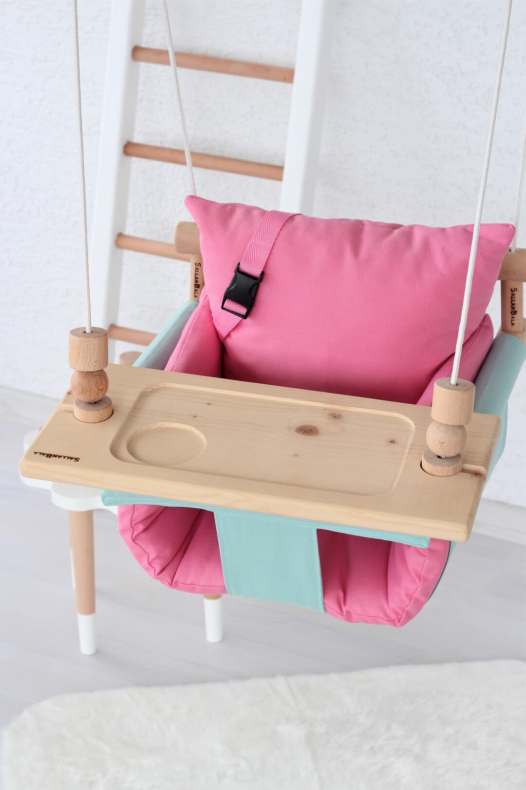 Baby Swing, Fast Shipping, Handmade Swing, Gift for Kids, Wooden Swing