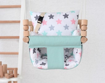 Baby Swing,Best Gift For Kids, Fast Shipping, Handmade Swing, Toddler Swing, Indoor Swing, Hammock, Nursery Decor, ,Swing Chair, Highchair