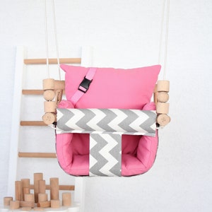 Baby Swing,Best Gift For Kids, Fast Shipping, Handmade Swing, New Feeding Chair, İndoor Swing, Wooden Swing, Toddler Swing, Highchair Swing