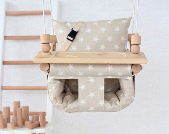 Baby Swing, Fast Shipping, Special Design Handmade Natural Kids Room and Outdoor Swing,Wooden Swing,Funny Swing ,Kids Swing,Highchair