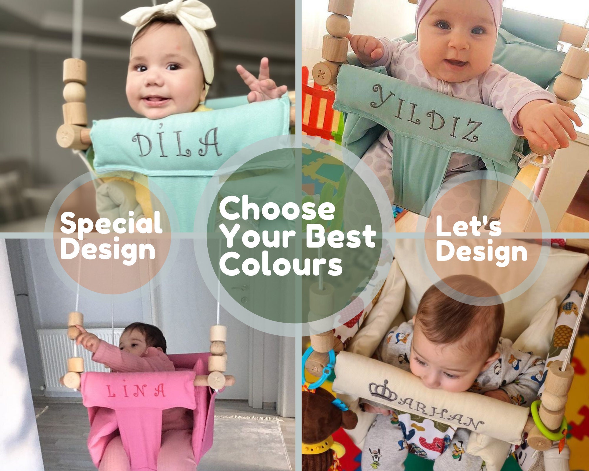 Baby Swing Fast Shipping Handmade Swing Gift for Baby Etsy UK