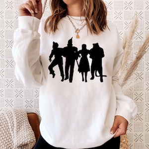 Wizard of Oz Sweater | Women's Sweater | Wizard of Oz Crewneck |Oz sweater | Dorthy Sweater  |  Wizard of Oz Gildan | Wizard of Oz Gifts