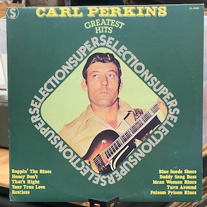 CARL PERKINS greatest hits album Lp super selections CANADA