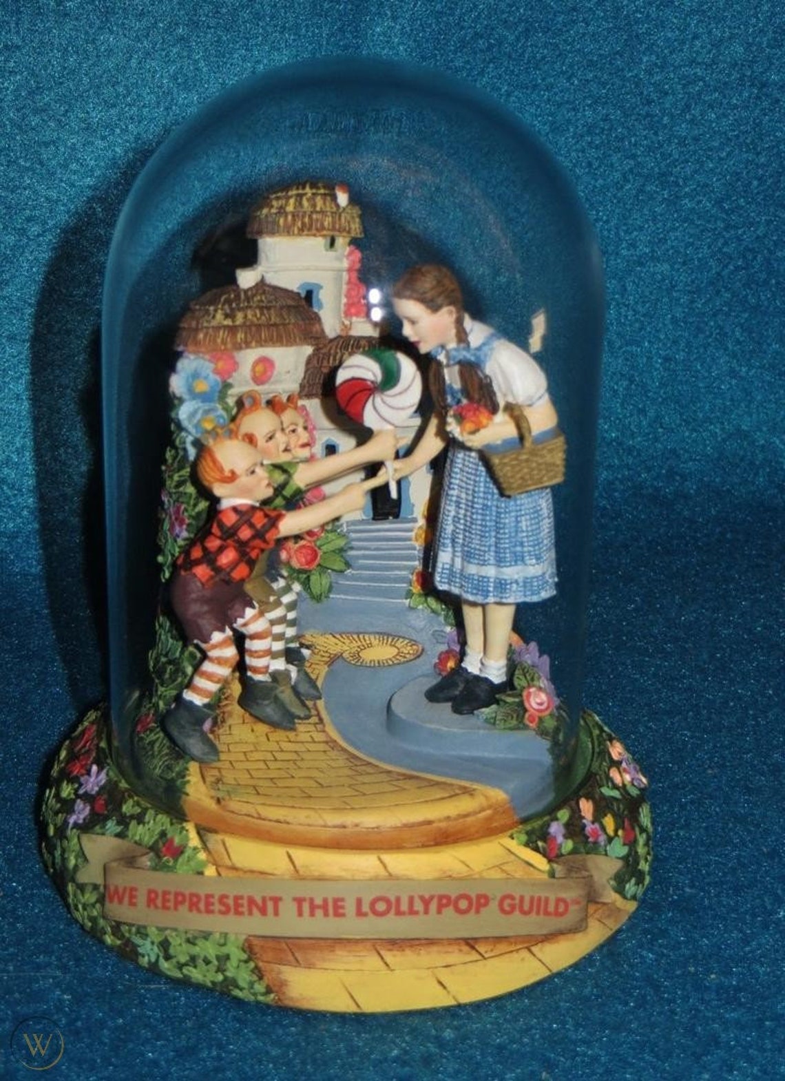 Vintage Franklin Mint Wizard of Oz Musical Figurine Collection Etsy