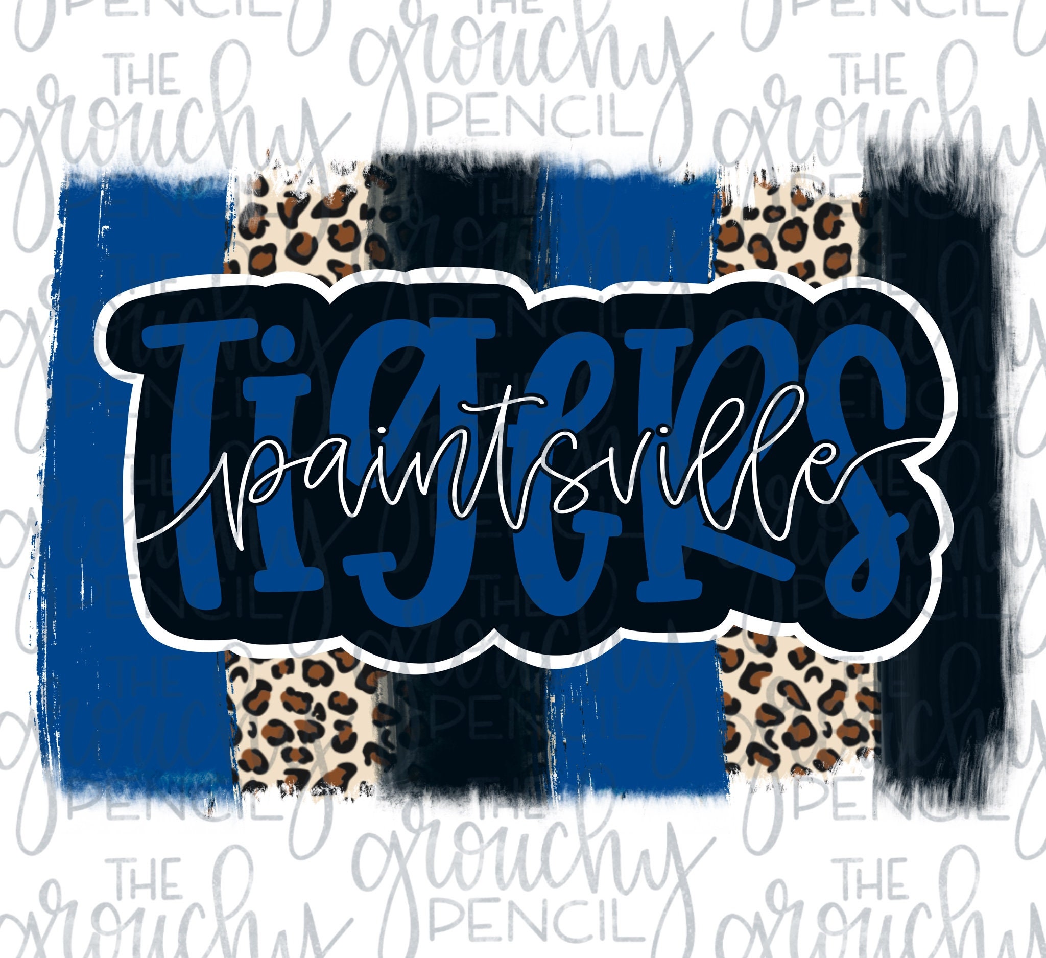 Paintsville Tigers Baseball Softball Basketball Team Name Etsy