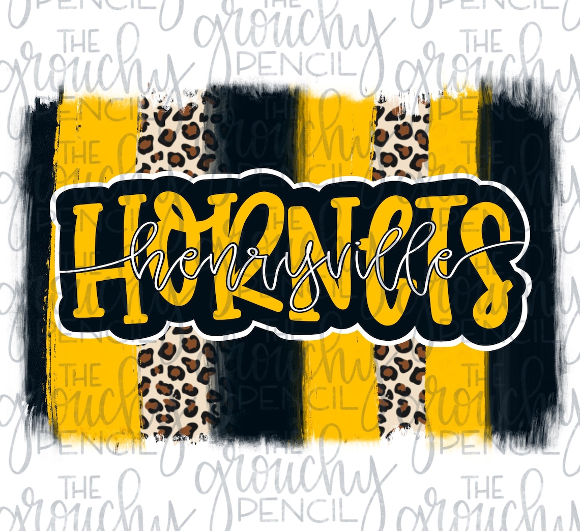 Henryville Baseball Softball Basketball Football Team Etsy