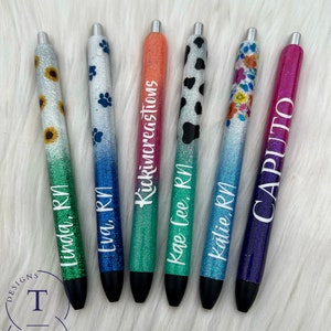 Custom Glitter Epoxy Pen (PEN ONLY)