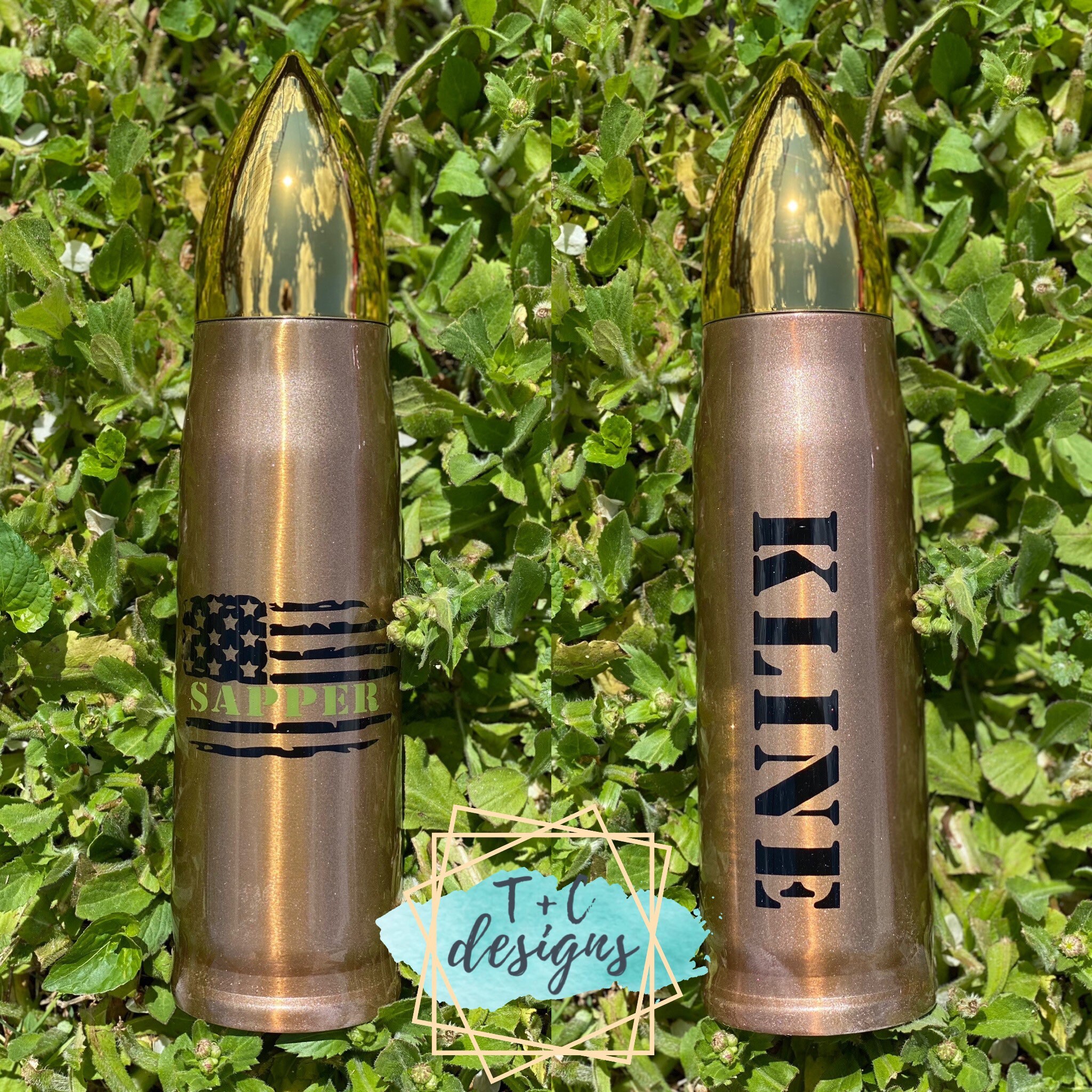 Bullet shaped tumbler Etsy