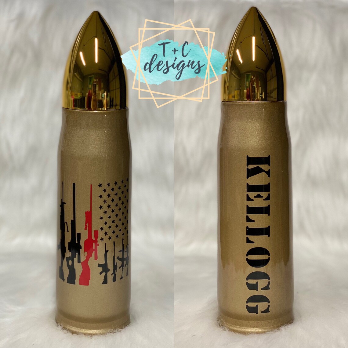 Bullet shaped tumbler Etsy