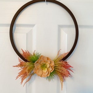 Fall Wreath, Autumn Wreath, Wreath, Fall Decor, Whispy Wreath, Succulent Wreath, Autumn Decor, Farmhouse Fall Wreath, Farmhouse Fall Decor