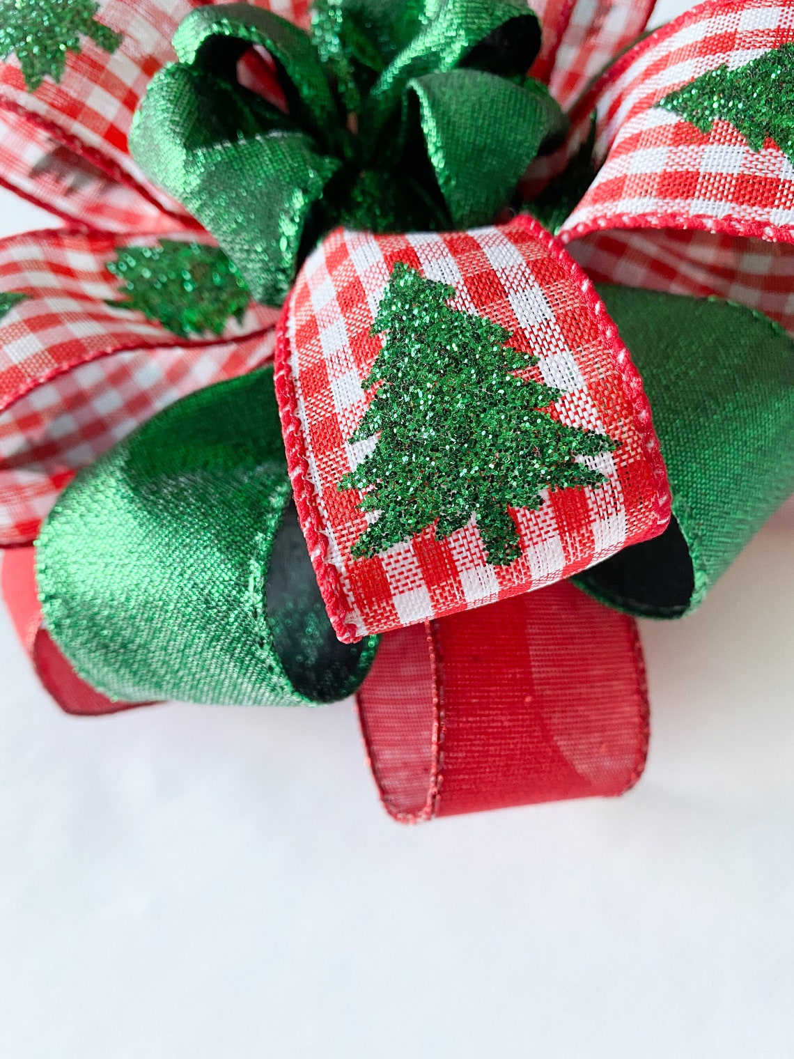 Christmas Bow Gift Bow for Presents Gift Basket Bow Etsy UK