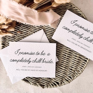 Completely Chill Bride | Czy zostaniesz moją druhną? Propozycja spersonalizowanej pamiątki dla druhny honorowej, pudełko na prezent dla druhny ślubnej dla niej