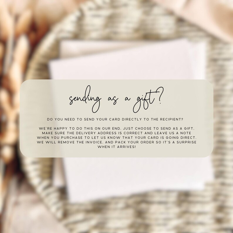 Wedding Florist - Thank You Postcard for Wedding Supplier - Personalised & Custom Options image 8