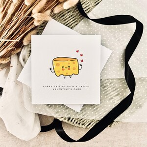 Biglietto di San Valentino / Biglietto d'amore con gioco di parole sdolcinato, per la fidanzata, biglietto per il fidanzato, regalo per lei, biglietto per lui, San Valentino per moglie o marito