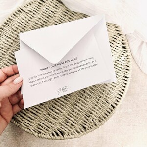 Wedding Florist - Thank You Postcard for Wedding Supplier - Personalised & Custom Options image 6
