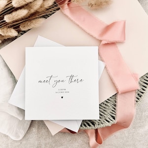 Tarjeta de boda personalizada / Regalo para el día de la boda para ella, Linda tarjeta con mensaje para la mañana de la boda, Tarjeta de boda personalizada para él, Cesta para el día de la boda