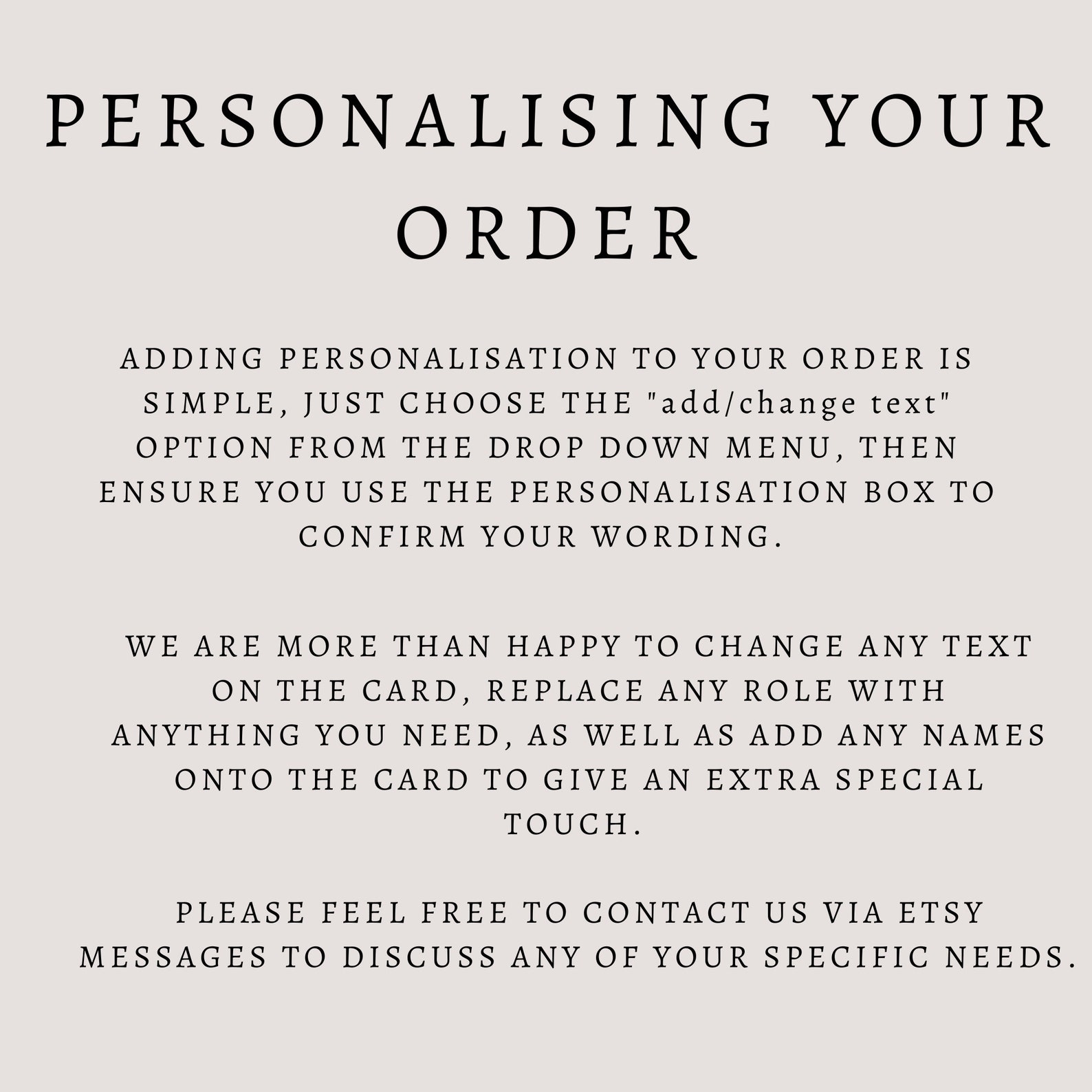 Usher Definition Keepsake Note Card Wedding Party Gift Will Etsy